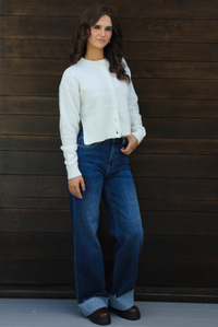 Hope's Fave Cardigan: Off-White