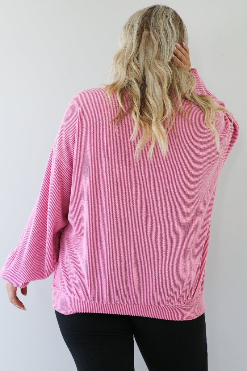 Midwest Sweatshirt: Pink/White