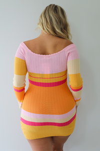 Seeing Stripes Dress: Multi