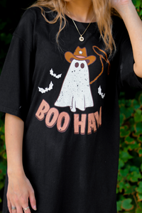 Boo Haw T-Shirt: Black/Multi