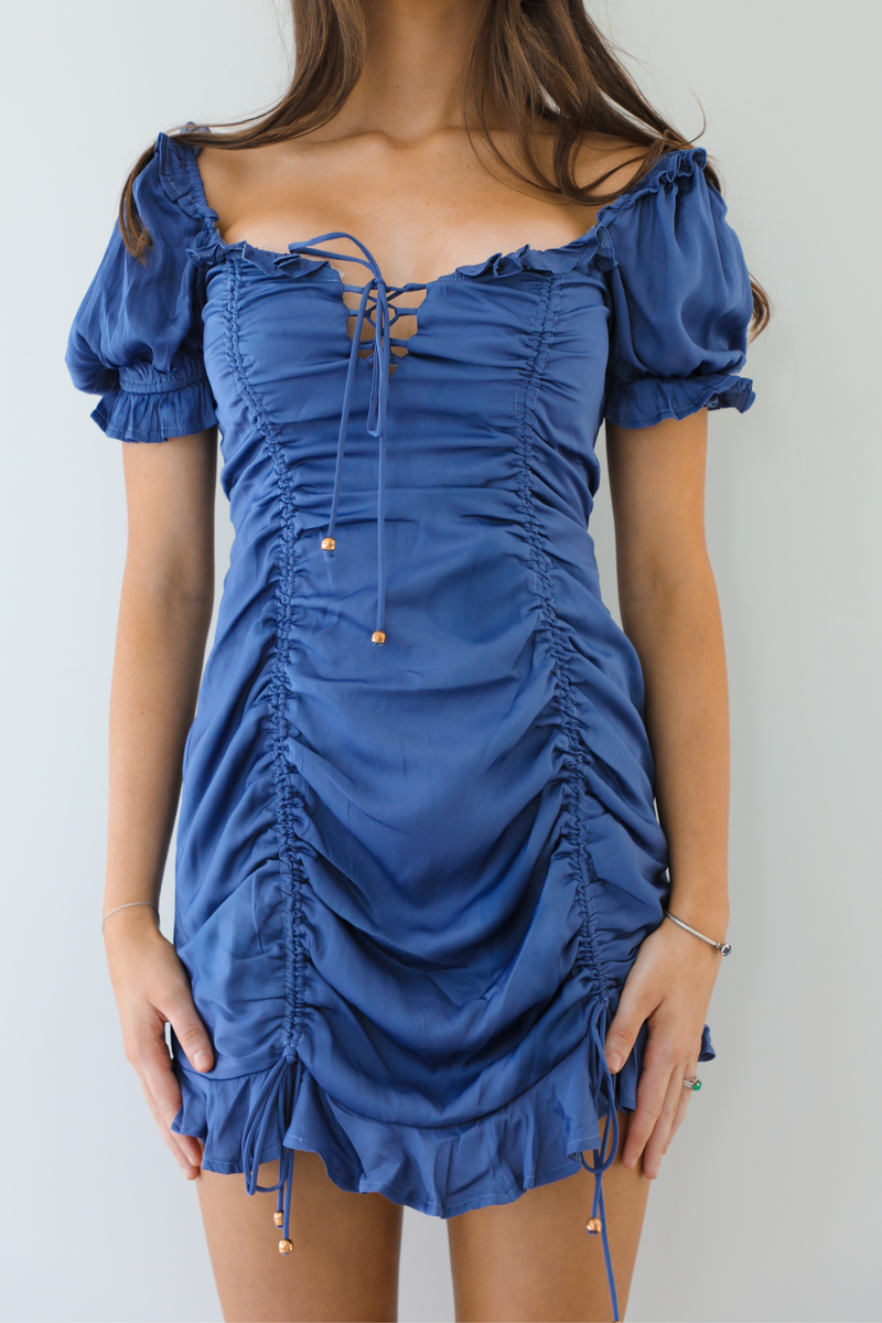Cover Girl Dress: Midnight Blue