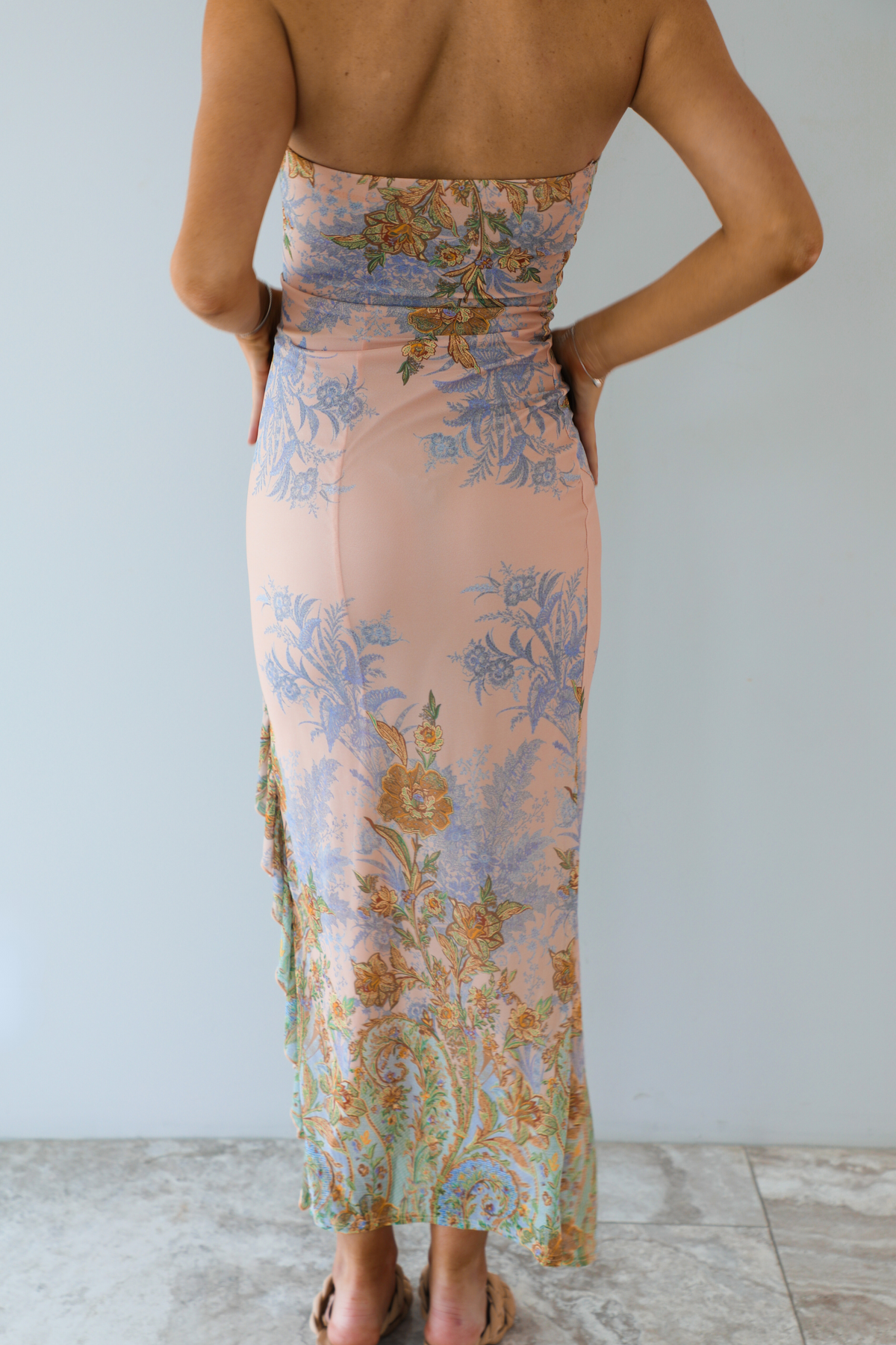 Light Nights Midi Dress: Multi