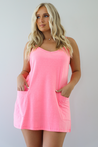 The Mary-Brooke Dress: Hot Pink