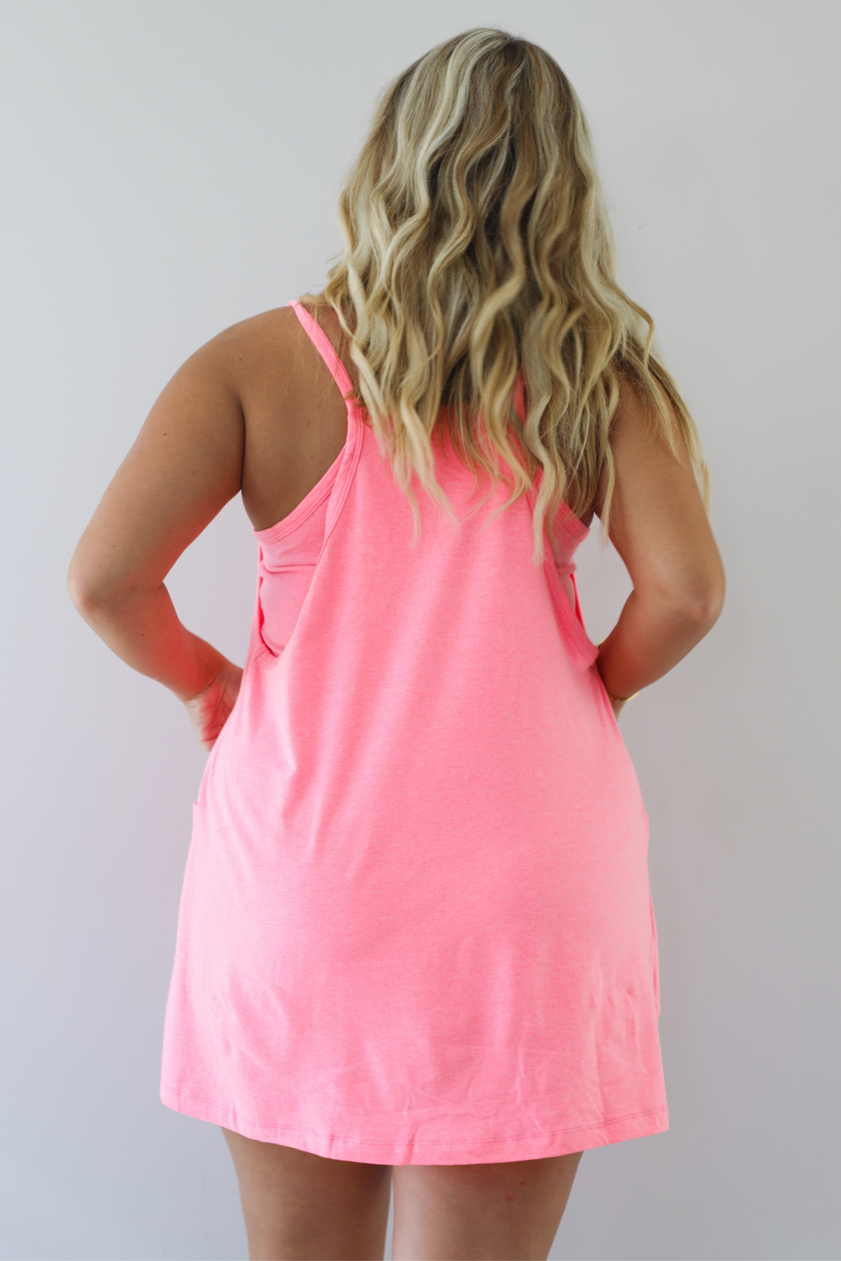 The Mary-Brooke Dress: Hot Pink