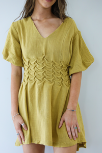 Super Vision Dress: Straw
