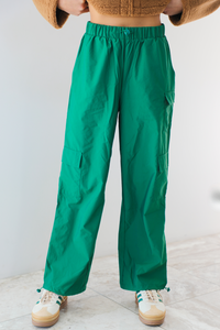 Right Next To You Cargo Pants: Green