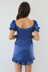 Cover Girl Dress: Midnight Blue