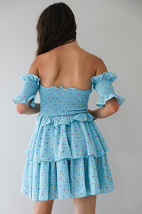 Island Escape Dress: Turquoise/Multi