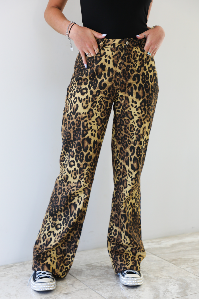 Cheetah Girls Pants: Black/Multi