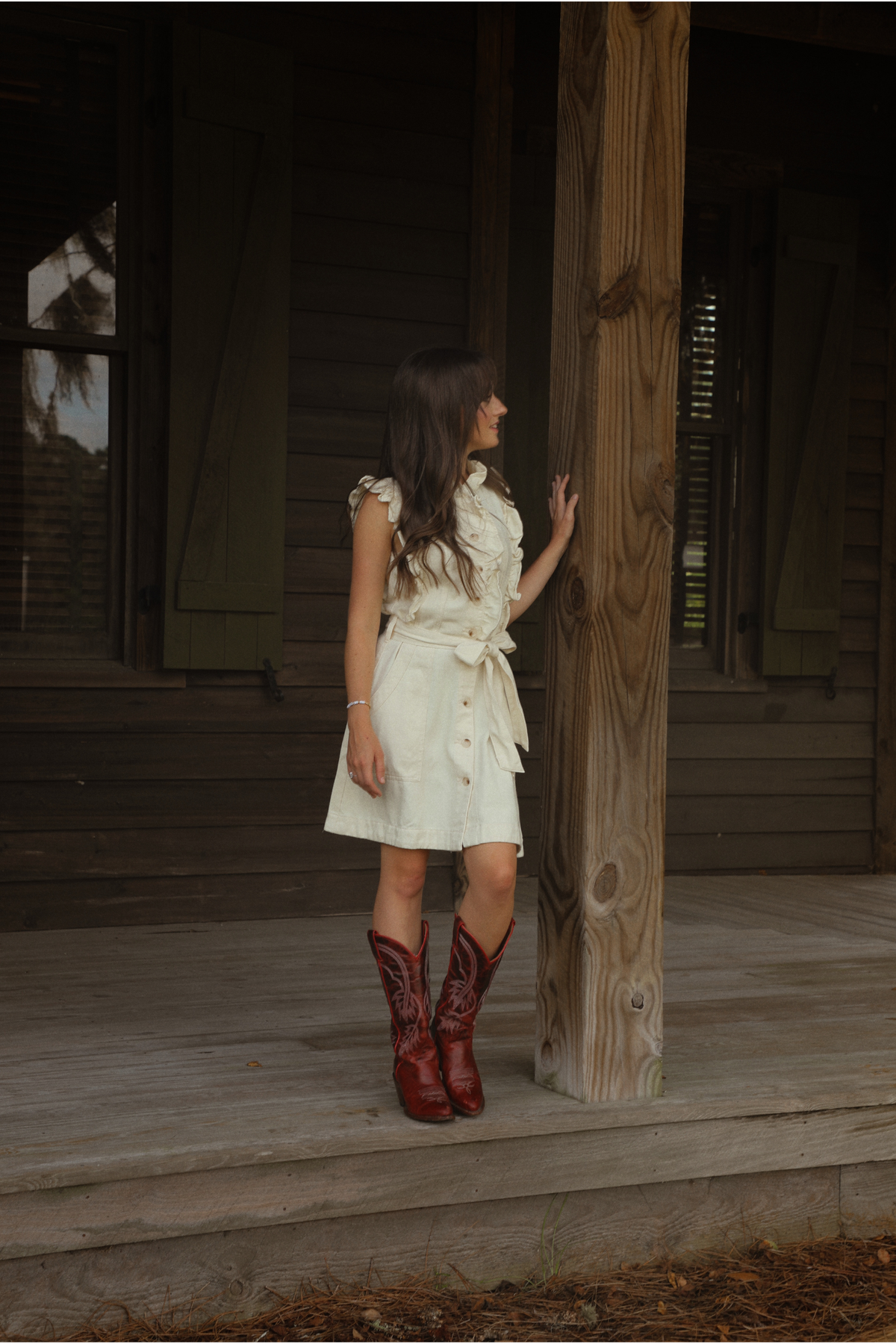 Brighter Days Dress: Cream