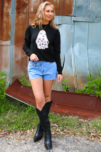 Ghost Sweater: Black/Multi