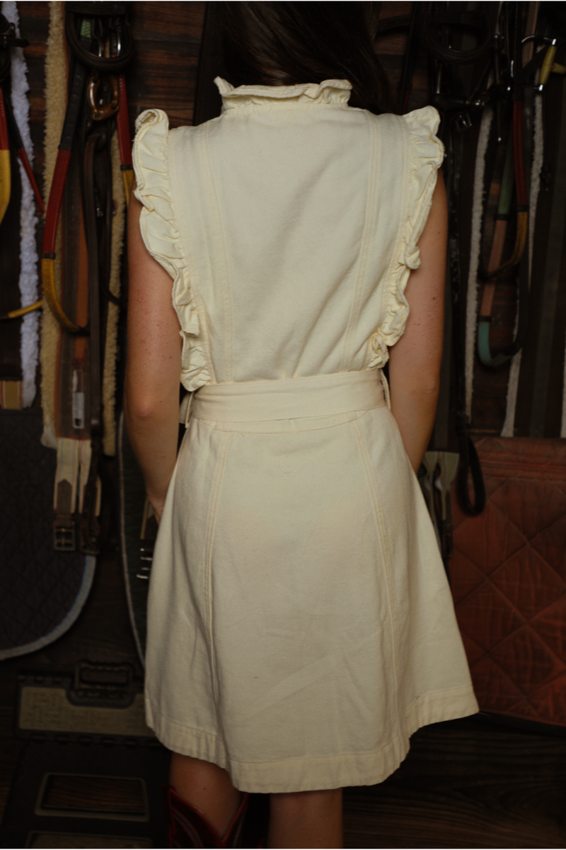 Brighter Days Dress: Cream