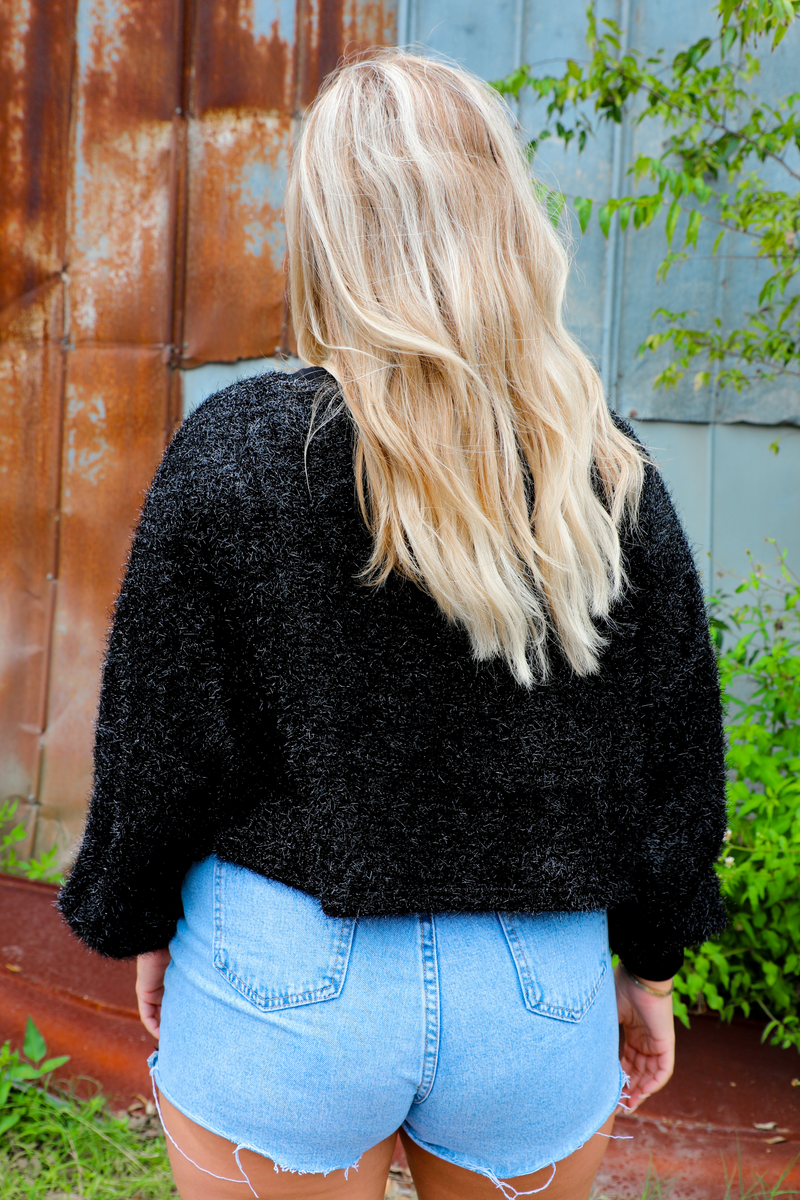 Fang-Tastic Sweater: Black/Multi
