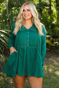 Pumpkin Spice Dress: Green