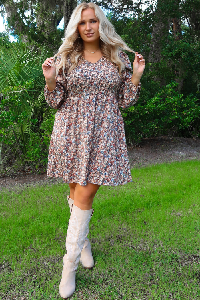 In The Meadow Dress: Floral/Multi