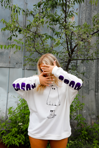 Spooky Season Shirt: White/Black