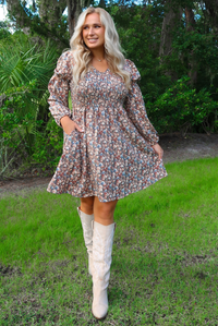 In The Meadow Dress: Floral/Multi