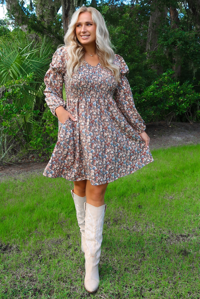 In The Meadow Dress: Floral/Multi