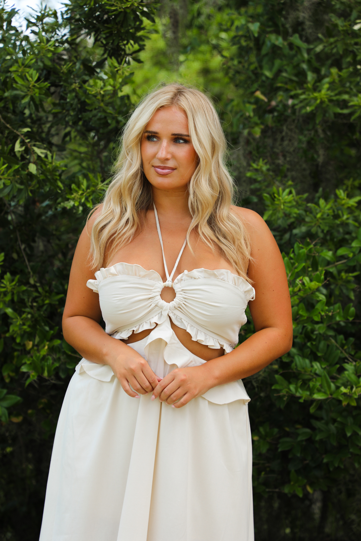 Thinking Of You Maxi Dress: Sand