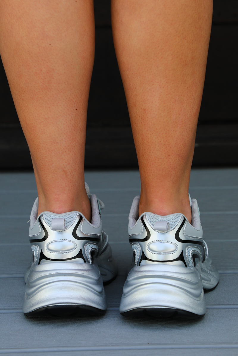 In My Era Sneakers: Silver/Multi