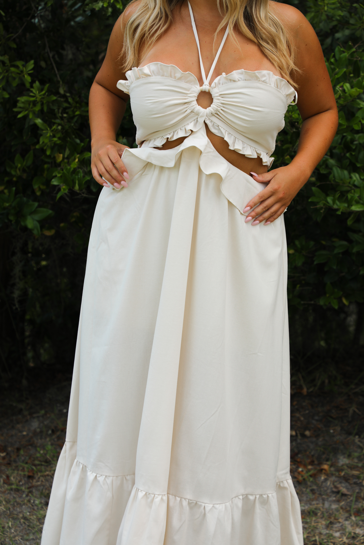 Thinking Of You Maxi Dress: Sand