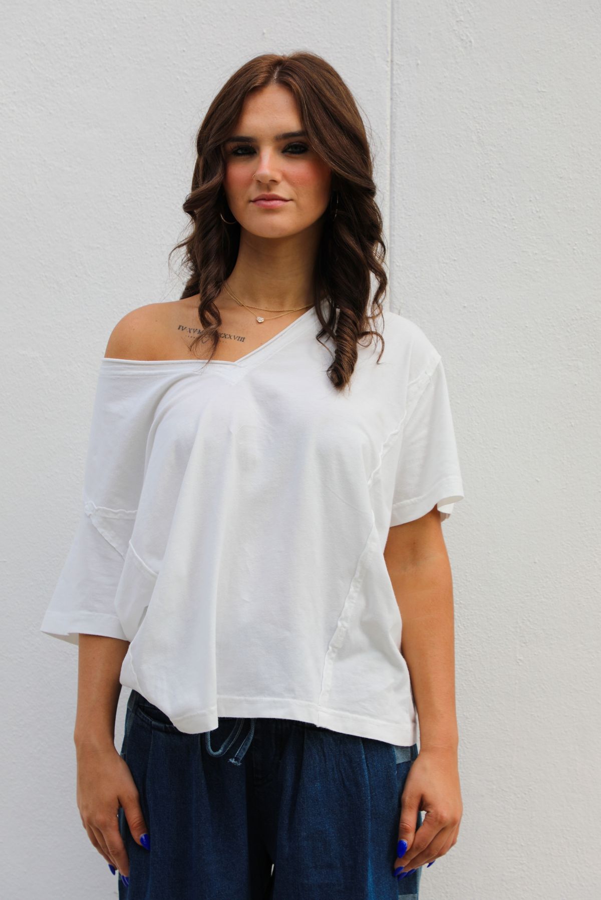 Simply Basic Tee: White