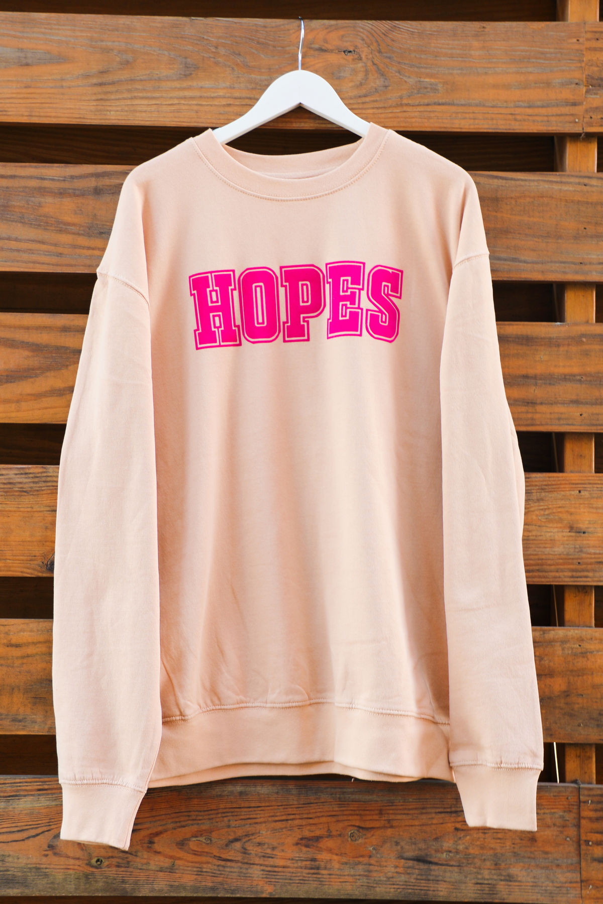 PRE-ORDER: Hope's Merch: Tan/Fuchsia
