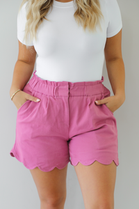 Keeping It Smart Shorts: Pink