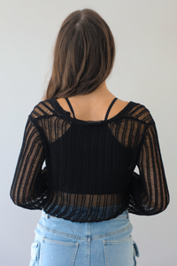 For The One Top: Black