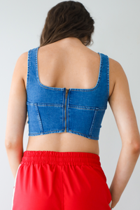 Explore The Unknown Top: Denim
