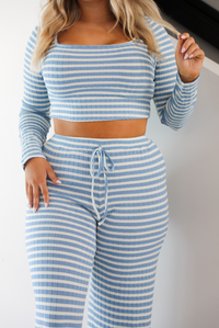Coffee Break Set: Blue/Cream