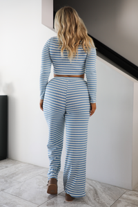 Coffee Break Set: Blue/Cream