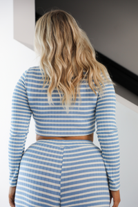 Coffee Break Set: Blue/Cream