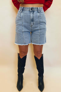 Casey Denim Bermuda Shorts