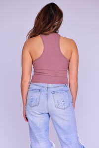 Fresh Attitude Top: Mauve