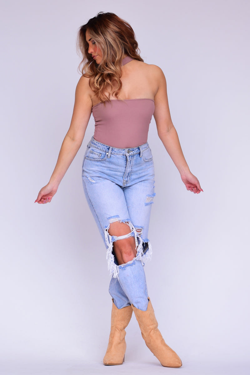 Fresh Attitude Top: Mauve