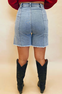 Casey Denim Bermuda Shorts