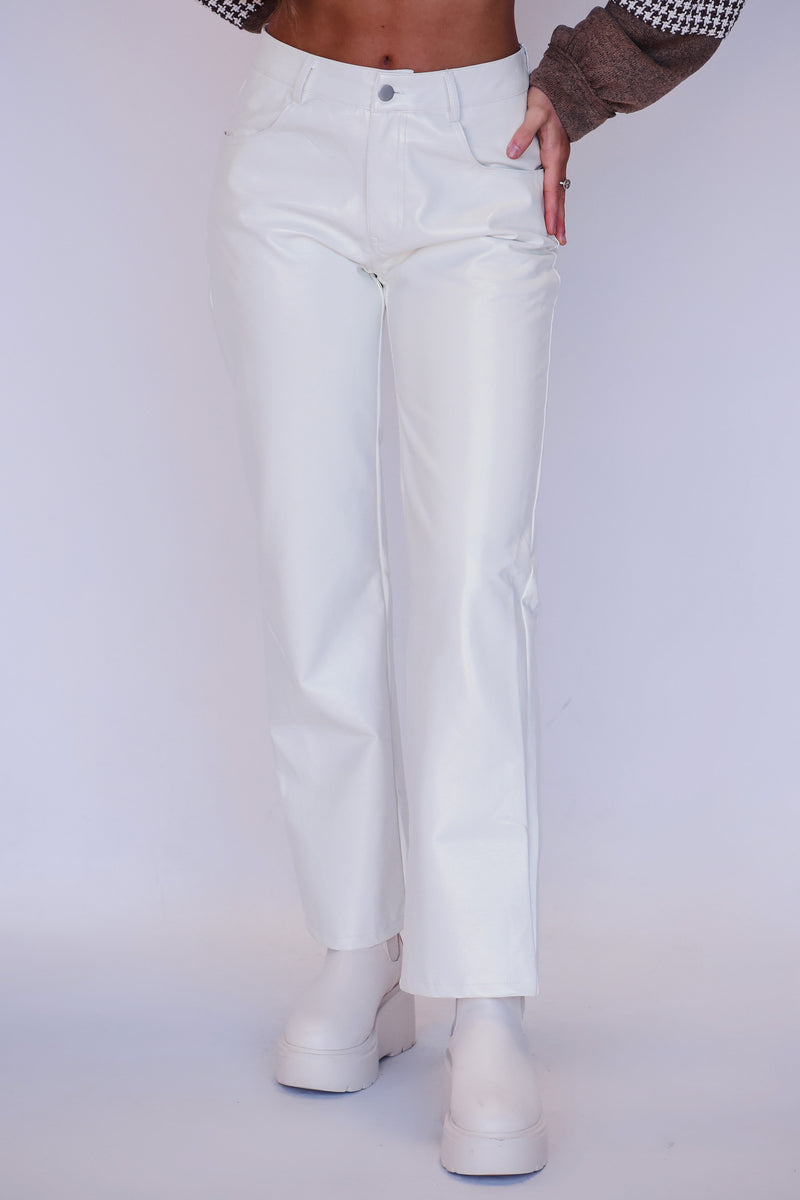 Feeling Wild Pants: White