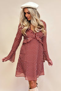 Reach Out Dress: Sienna/Ivory
