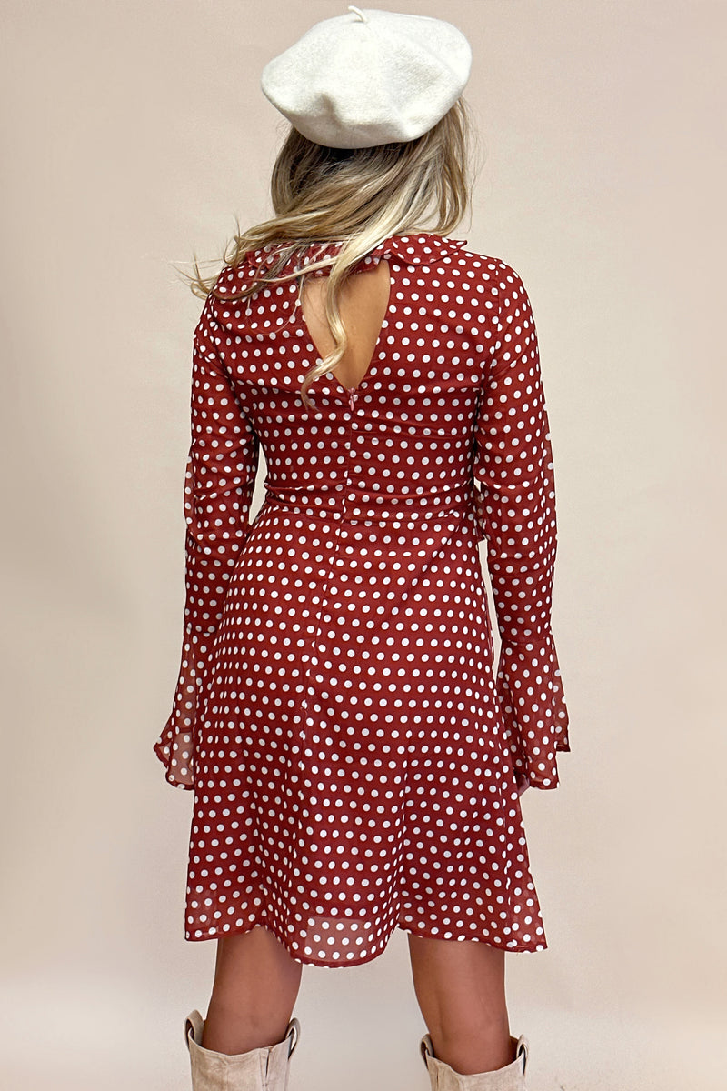 Reach Out Dress: Sienna/Ivory