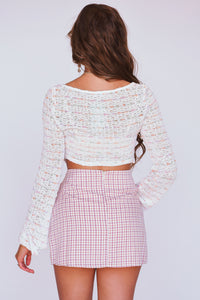 Sweet Attitude Top: Ivory/Multi