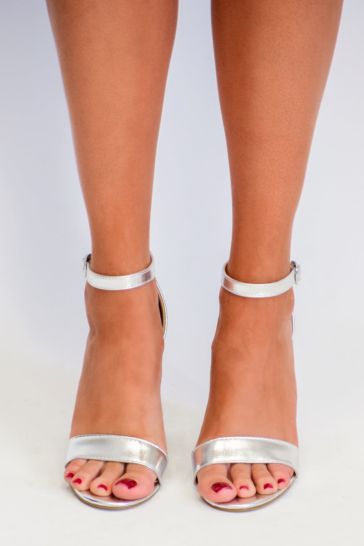 Holiday Party Heels: Silver